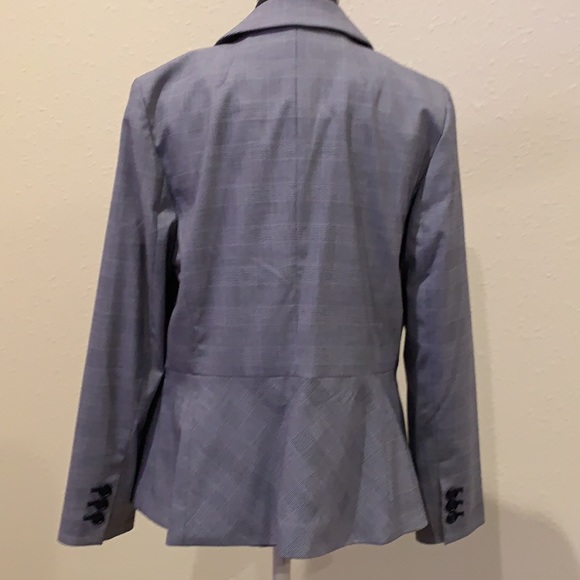 Navy and white Talbots jacket - Picture 2 of 7